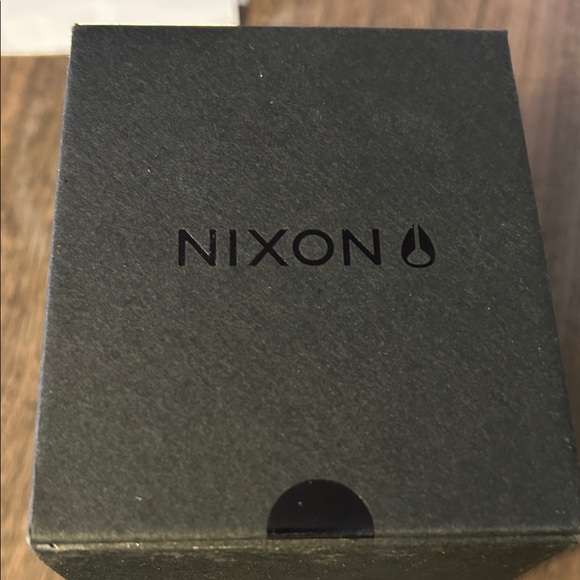 Nixon Gold and Black Men's Watch - Picture 6 of 7